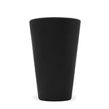 Ecoffee Cup: Kerr & Napier Black Silicone 14oz, Reusable Eco Friendly Takeaway Coffee Cup