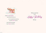 Traditional Birthday Card Aunt - 9 x 6 inches - Piccadilly Greetings