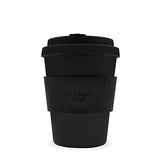 Ecoffee Cup Kerr & Napier 12oz / 340ml Black | Reusable Bamboo Coffee Cup