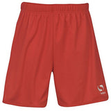 Sondico Kids Core FB Shorts Juniors Boys Sports Training Football Pants Bottoms Red 7-8 (SB)