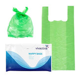 Vivactive Extra Large Incontinence Nappy Disposal Bags - 100 Pack