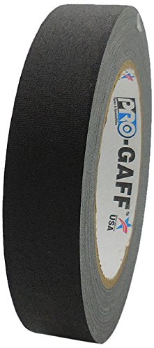 Pro-Gaff RS161BK24X25 24 mm x 25 yd Matt Cloth Tape