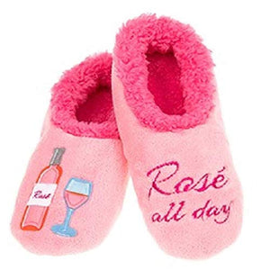 Snoozies Boozies Fun Slippers Soft Non-Slip Sole