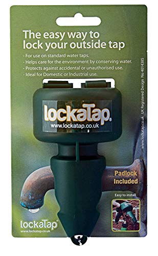 Lockatap PDSLT001 Tap Lock, Green,12.5 x 6.5 x 7 cm