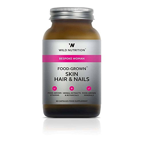 Wild Nutrition Bespoke Woman Food-State Skin Hair & Nails - 60 Capsules