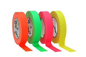 ProTapes/Permacel 24mmx25 yard Fluorescent Gaffer Cloth Tape - Parent