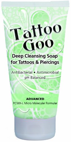 TATTOO GOO SOAP 59ml AFTERCARE DEEP CLEANSING SOAP FOR TATTOOS AND PIERCINGS