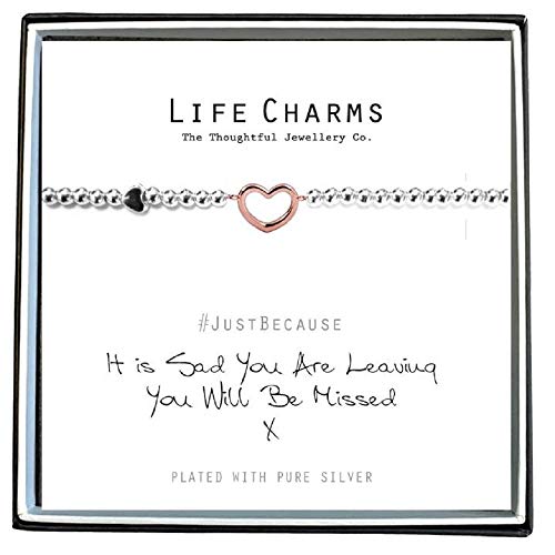 Life Charms Sad You Are Leaving You Will Be Missed Bracelet