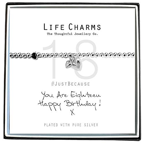 Life Charms Happy 18th Birthday Bracelet