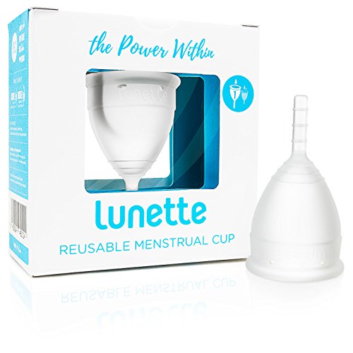 Lunette Reusable Menstrual Cup - Clear - Model 1 for Light Flow - (EN Version)