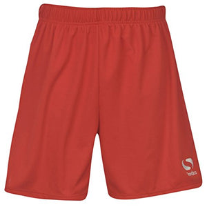 Sondico Kids Core FB Shorts Juniors Boys Sports Training Football Pants Bottoms Red 11-12 (LB)