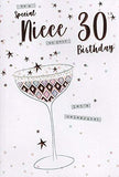 for A Special Niece On Your 30th Birthday Card