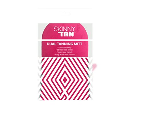 SKINNY TAN Dual Tanning Applicator Mitt - Now in PINK! Girls get yours now.