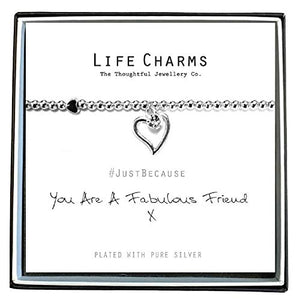 Life Charms You Are A Fabulous Friend Bracelet