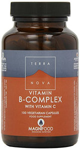 TERRANOVA B Complex With Vitamin C - 100 Vegicaps