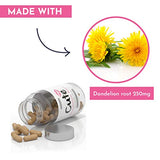 Cute Nutrition Dandelion Root Pills for Women Easy to Swallow Capsule Weight Control and Detox Aid 60 Capsules