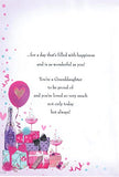 Traditional Milestone Age Birthday Card Age 21 Granddaughter - 10 x 7 inches - Piccadilly Greetings