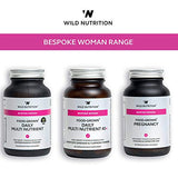 Wild Nutrition – Bespoke Woman – Natural Food-Grown Daily Multi Nutrient 45+ – 60 Soft-gel Capsules