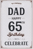 Dad 65th Birthday, Birthday Card