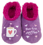 Snoozies Boozies Fun Slippers Soft Non-Slip Sole