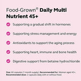 Wild Nutrition – Bespoke Woman – Natural Food-Grown Daily Multi Nutrient 45+ – 60 Soft-gel Capsules