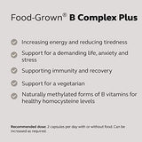 Wild Nutrition – Natural Food-Grown® B Complex Plus – Vitamin & Mineral Supplement – 60 Soft-gel Capsules