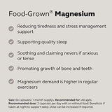 Wild Nutrition – Natural Food-Grown Magnesium Supplement – 60 Soft-gel Capsules