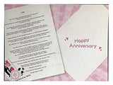 Pearl Wedding Anniversary Card (CO-YA230) - Married in 1990-30th Wedding Anniversary Card from The Down Memory Lane Range - Attractive Foil Finish