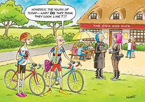 Rainbow Cards - Pensioner Cyclists