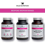 Wild Nutrition – Bespoke Woman - Natural Food-Grown Pregnancy Supplement – 90 Capsules 