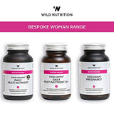 Wild Nutrition – Bespoke Woman – Natural Food-Grown® Daily Multi-Nutrient – 60 Soft-gel capsules